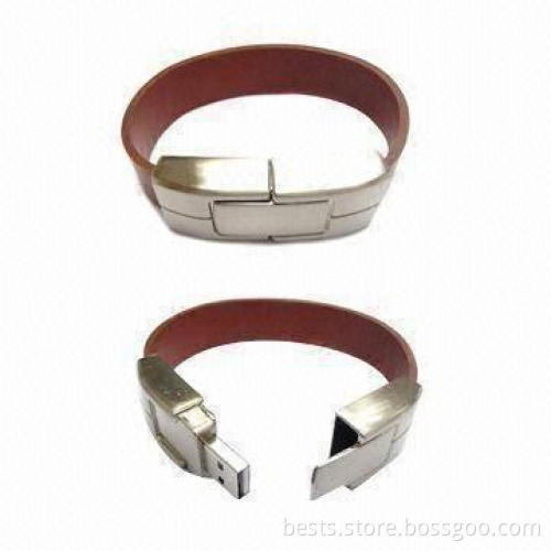 Bracelet Design USB Disk, for Promotion, Various Capacities and Colors are Available